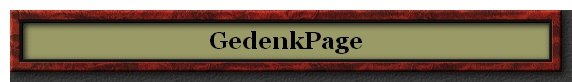 GedenkPage
